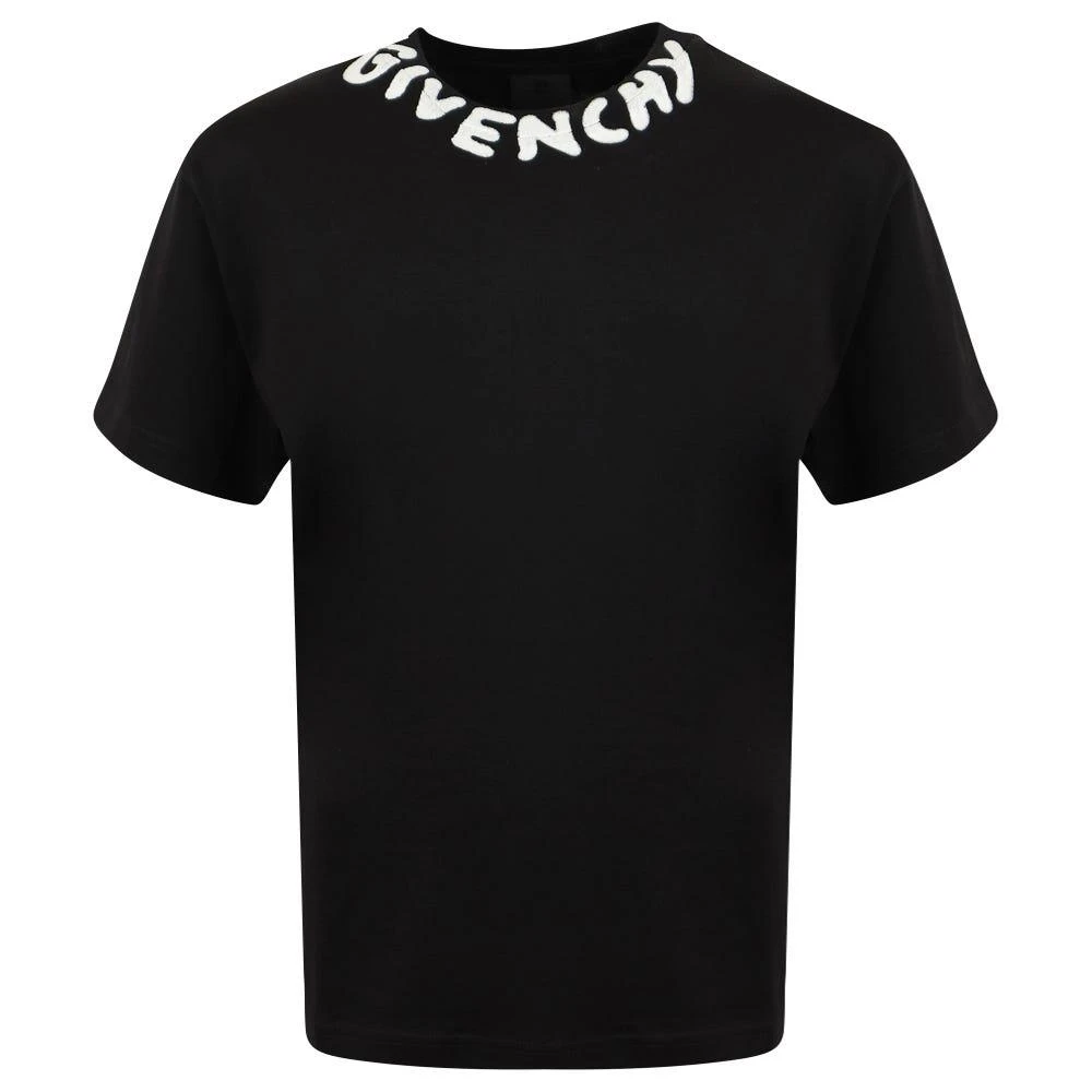 商品Givenchy|Black Skeleton Print T Shirt,价格¥675,第1张图片