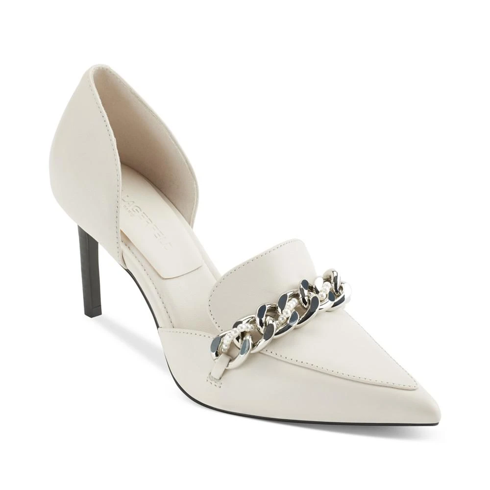 商品Karl Lagerfeld Paris|Women's Shivani Pointed-Toe Embellished Pumps,价格¥460,第2张图片详细描述