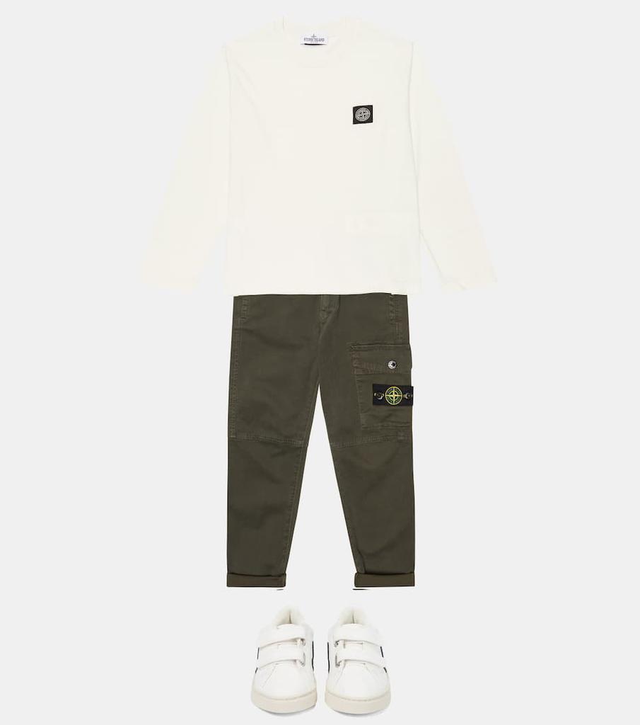 商品Stone Island Junior|棉质运动衫,价格¥986,第4张图片详细描述