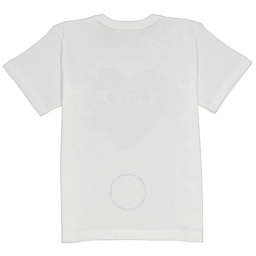 商品Comme des Garcons|Kids Big Heart Print Short Sleeve T-shirt,价格¥224,第2张图片详细描述