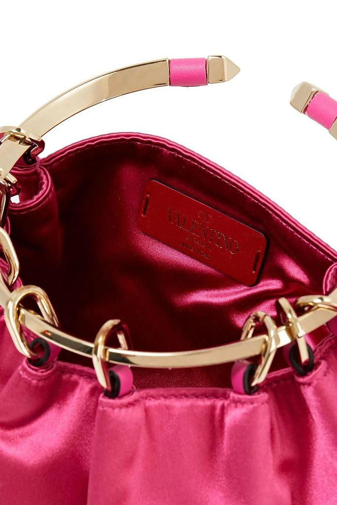 商品Valentino|Bebop Loop satin clutch,价格¥6221,第5张图片详细描述