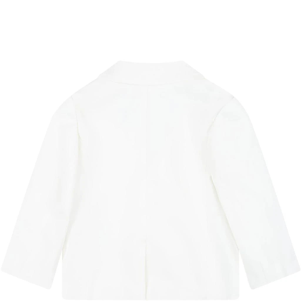 商品Balmain|Balmain Black Jacket For Baby Boy With Buttons,价格¥2613,第2张图片详细描述