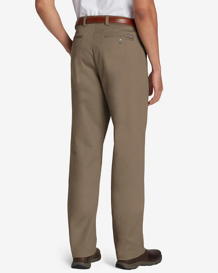 Men&#39;s Performance Dress Flat-Front Khaki Pants - Classic Fit 商品