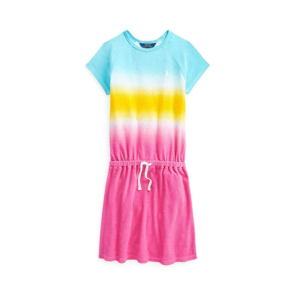 商品Ralph Lauren|Ombré Terry Tee Dress (Big Kids),价格¥316,第1张图片