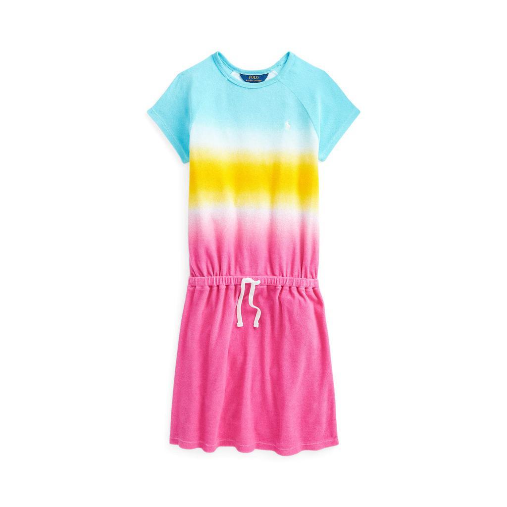 商品Ralph Lauren|Ombré Terry Tee Dress (Big Kids),价格¥284,第1张图片