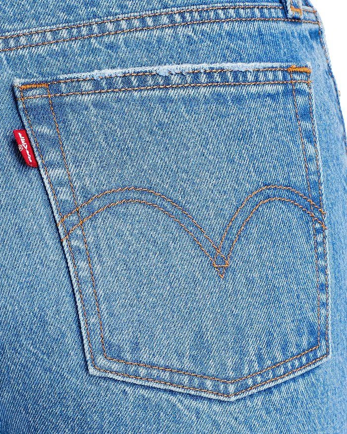商品Levi's|Wedgie Icon Fit High Rise Ankle Straight Leg Jeans in Athens Asleep,价格¥733,第4张图片详细描述