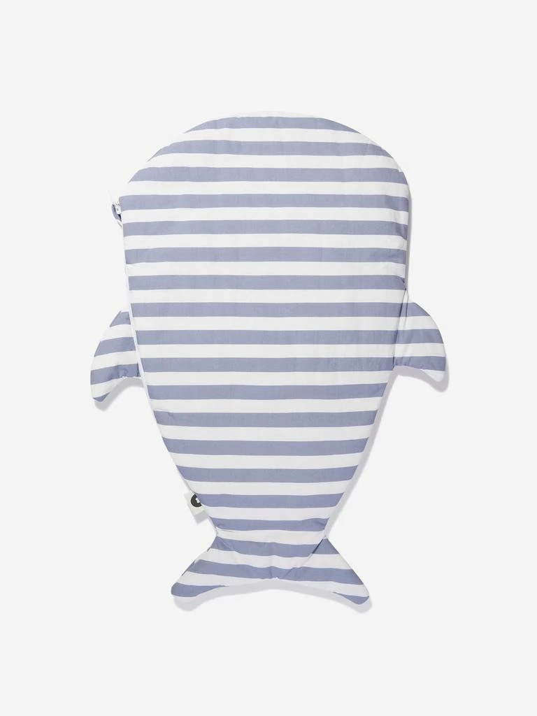 商品Baby Bites|Baby Bites Baby Boys Striped Shark Sleeping Bag in Blue,价格¥318,第2张图片详细描述