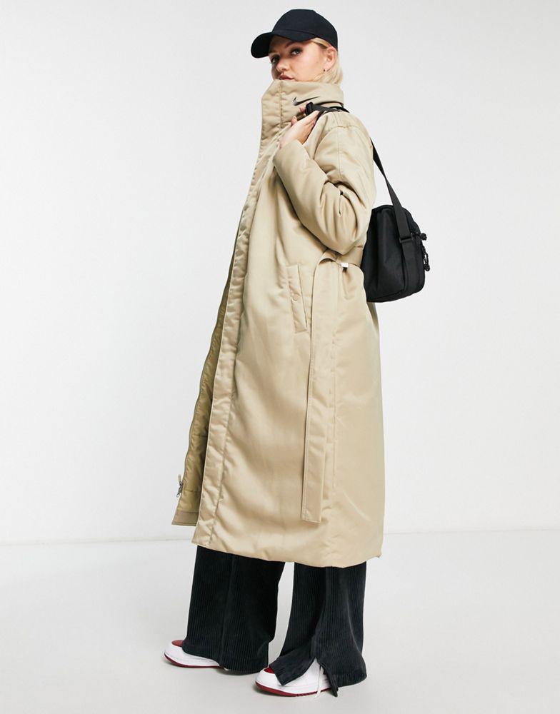 Nike trend parka coat in limestone beige商品第4张图片规格展示