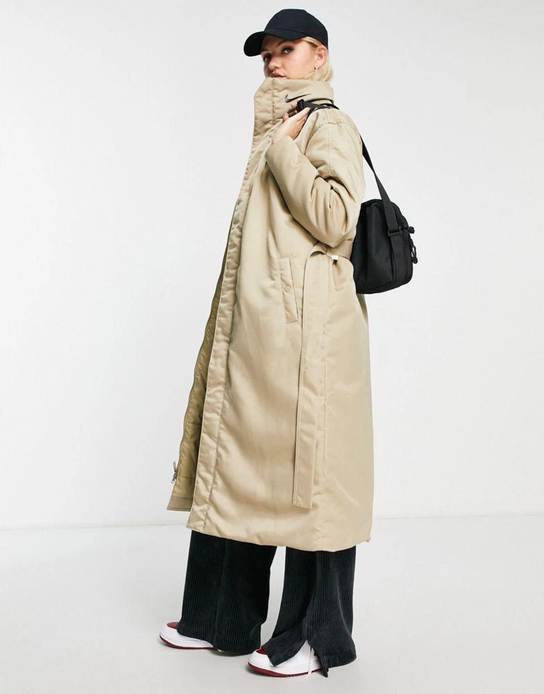 商品NIKE|Nike trend parka coat in limestone beige,价格¥814,第4张图片详细描述