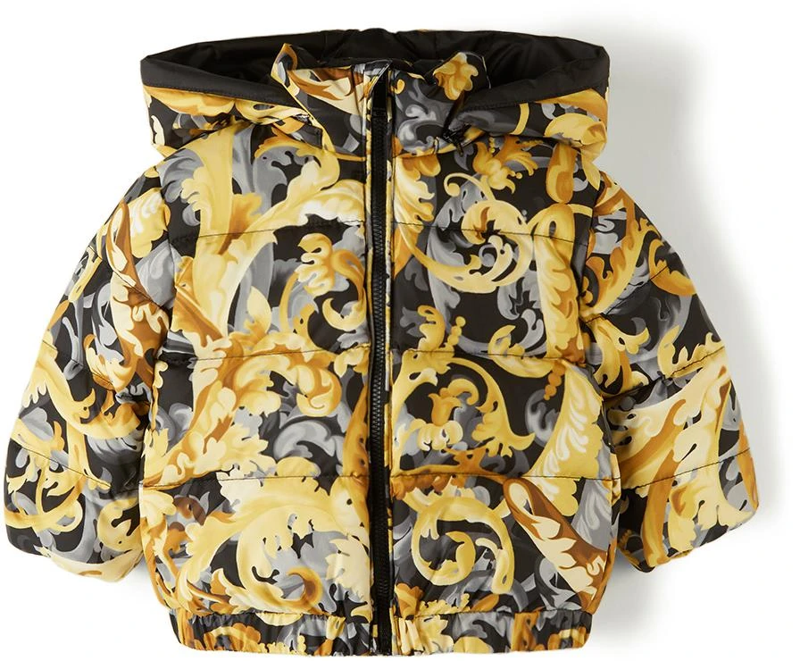 商品Versace|多色 Baroccoflage 婴儿羽绒夹克,价格¥1909,第1张图片