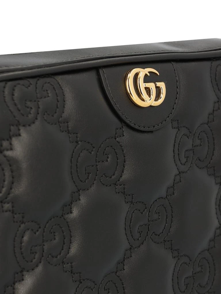商品Gucci|Gucci GG-Quilted Zipped Crossbody Bag,价格¥11374,第5张图片详细描述