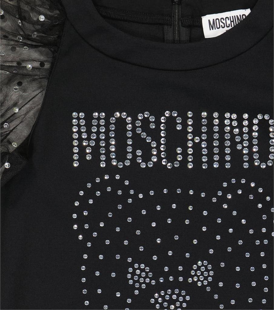 商品Moschino|铆钉泡泡袖连衣裙,价格¥1495-¥1538,第5张图片详细描述