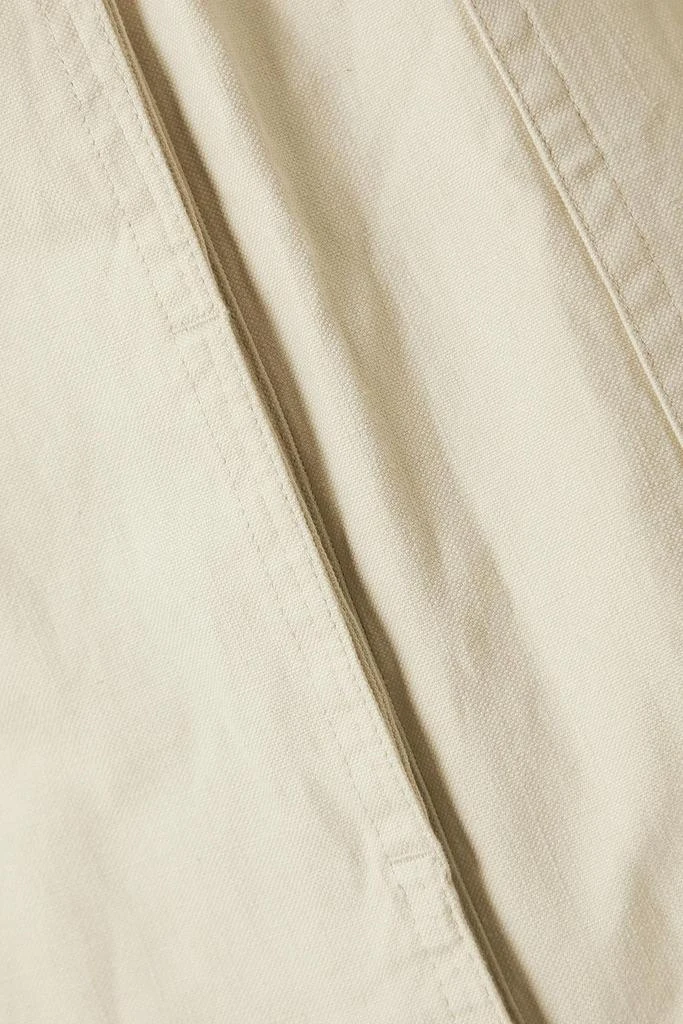 商品Isabel Marant Étoile|Peter oversized belted cotton and linen-blend trench coat,价格¥2582,第4张图片详细描述