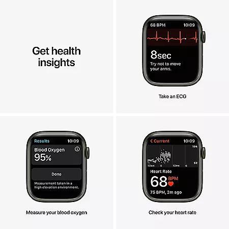 商品Apple|Apple Watch Series 7 45mm GPS + Cellular (Choose Color),价格¥3315,第7张图片详细描述