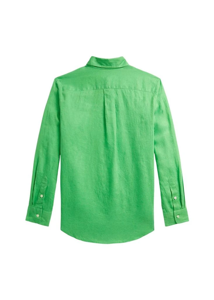 商品Ralph Lauren|Ralph Lauren Kids Logo Embroidered Long Sleeved Shirt,价格¥772,第2张图片详细描述