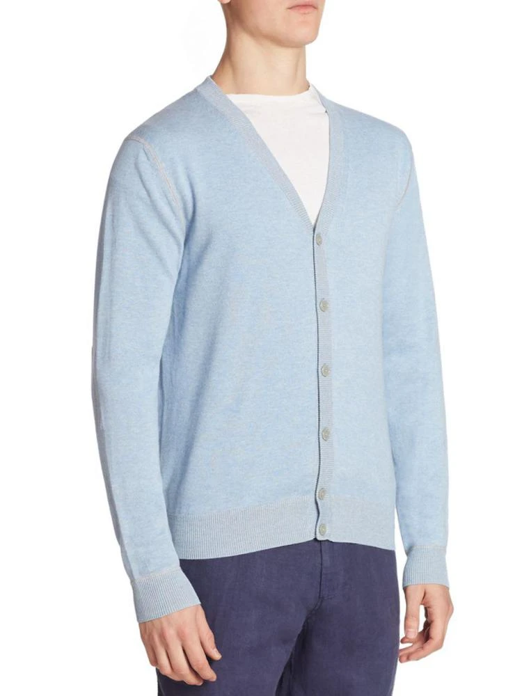 商品Saks Fifth Avenue|COLLECTION Ribbed Button-Front Cardigan,价格¥1118,第3张图片详细描述