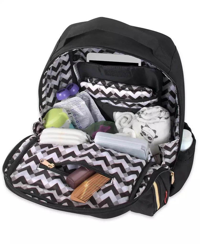 商品Fisher Price|Signature Quilt Diaper Backpack,价格¥311,第4张图片详细描述