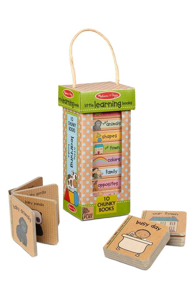 商品Melissa & Doug|Little Learning Book Tower,价格¥144,第3张图片详细描述