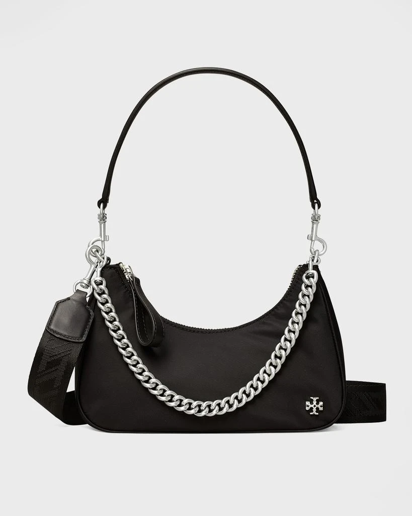 商品Tory Burch|151 Mercer Patent Small Crescent Bag,价格¥2084,第1张图片