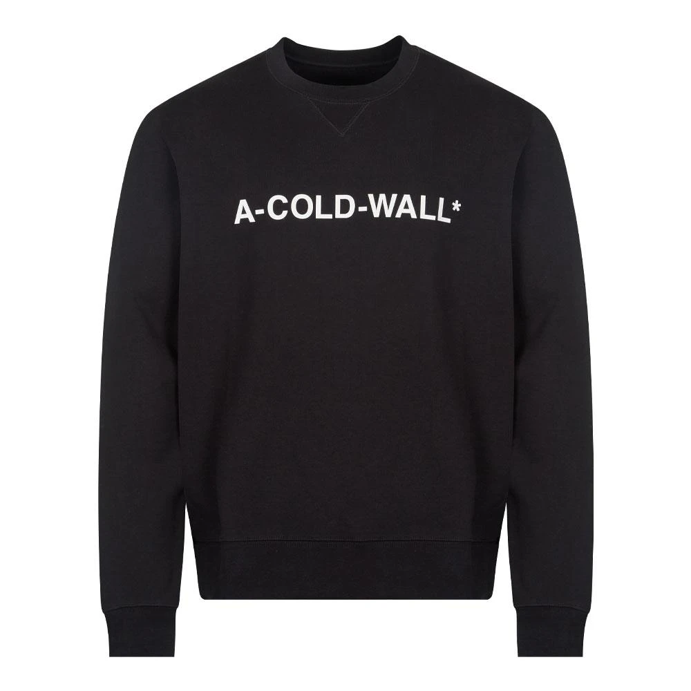 商品A-COLD-WALL*|A-Cold-Wall Essential Logo Sweat - Black,价格¥483,第1张图片