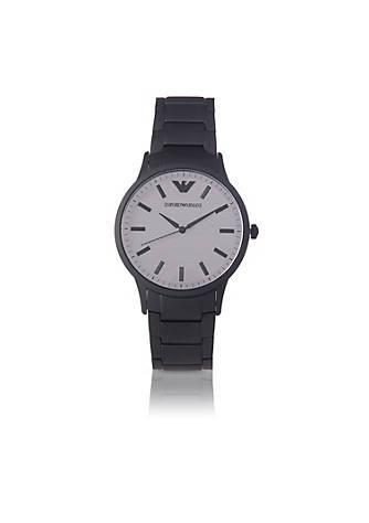 商品Emporio Armani|Emporio Armani Men's Renato AR11259 Black Stainless-Steel Quartz Fashion Watch,价格¥1078,第1张图片