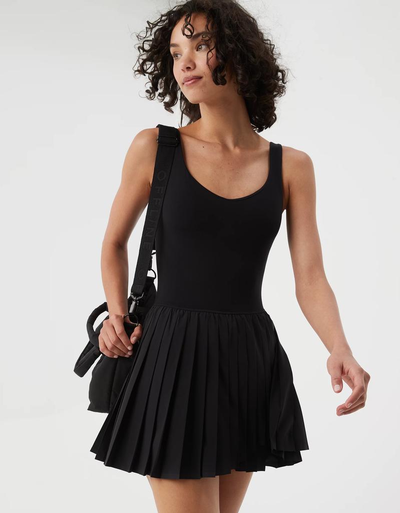 tiebreaker pleated dress Wilson Women's Tiebreaker Dress, Port Royale, Size Small
