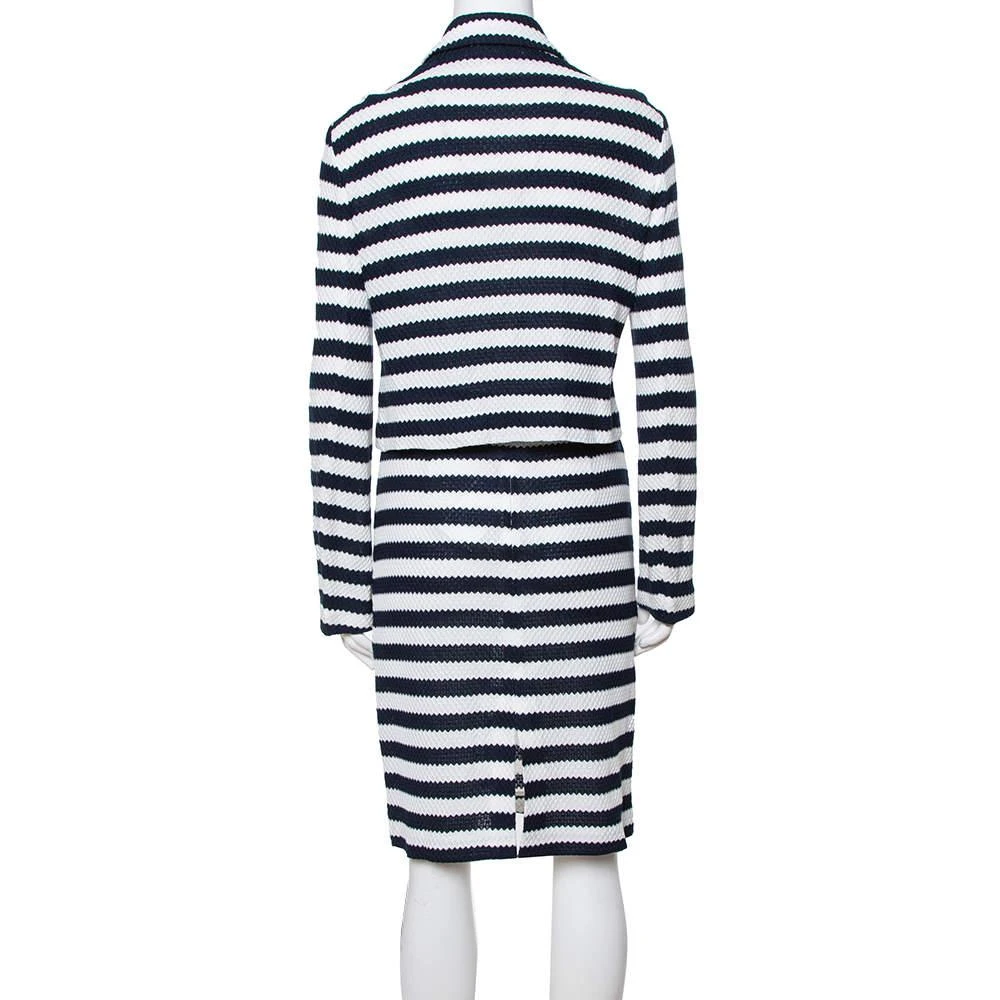 商品[二手商品] Diane von Furstenberg|Diane von Furstenberg Navy Blue Walda/Lacie Skirt & Jacket Set S,价格¥1350,第3张图片详细描述