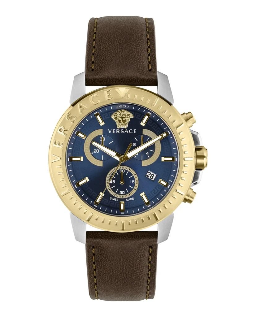 商品Versace|New Chrono Strap Watch,价格¥3004,第1张图片