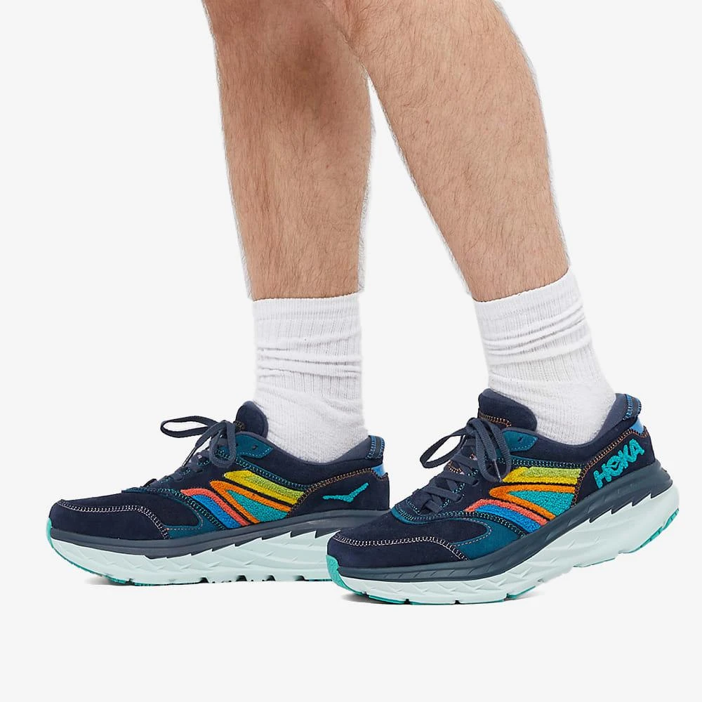HOKA ONE ONE M Bondi L Embroidery Sneaker 商品