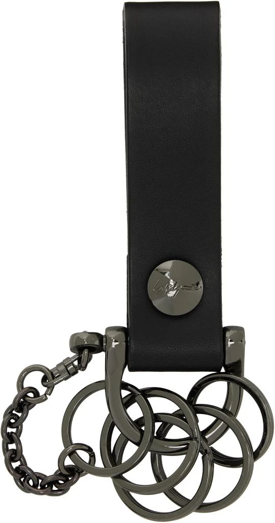 商品YOHJI YAMAMOTO|Gunmetal Key Ring Keychain,价格¥768,第2张图片详细描述