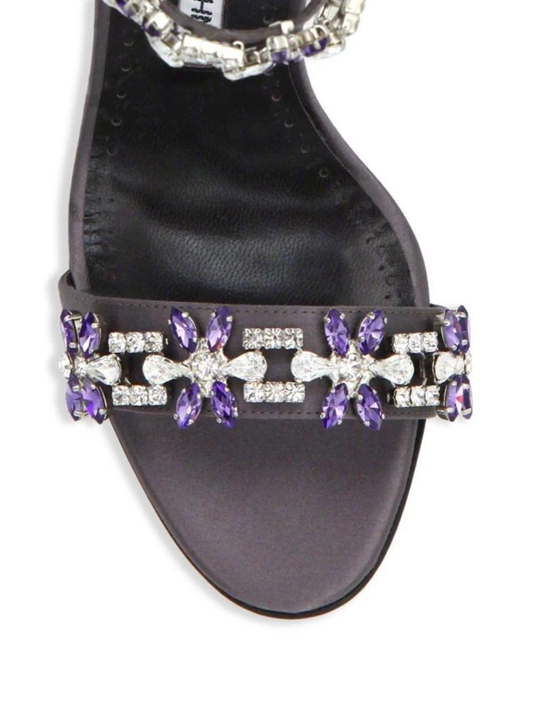 商品Manolo Blahnik|Firaduo 105 Crystal-Embellished 高跟鞋,价格¥3762,第3张图片详细描述