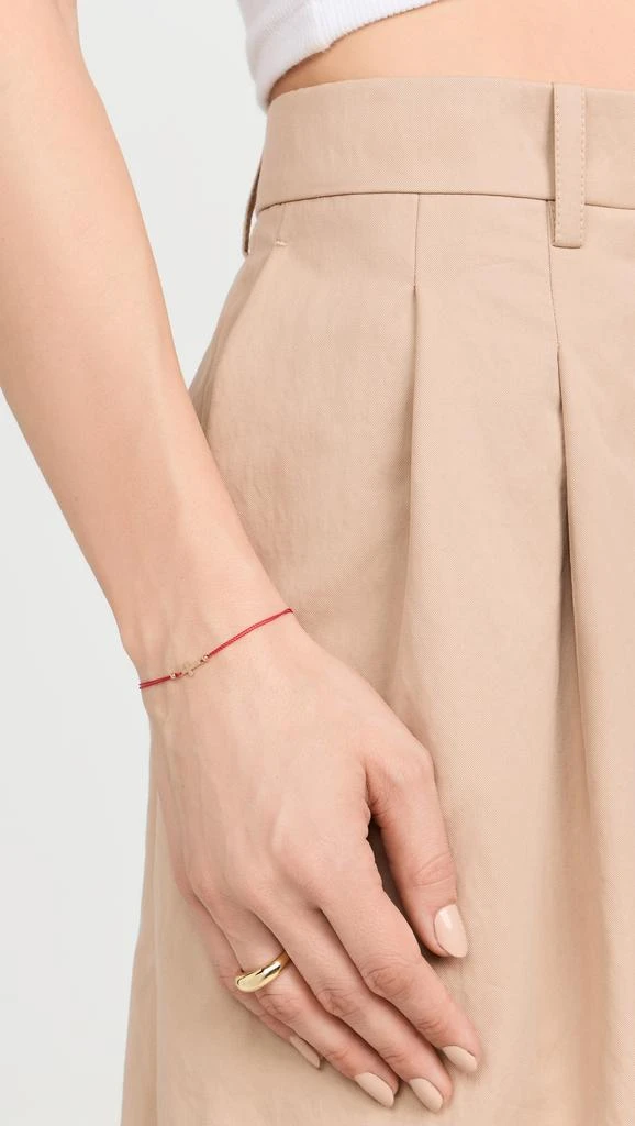 商品Zoe Chicco|14k Midi Bitty Cross Cord Bracelet,价格¥1320,第2张图片详细描述