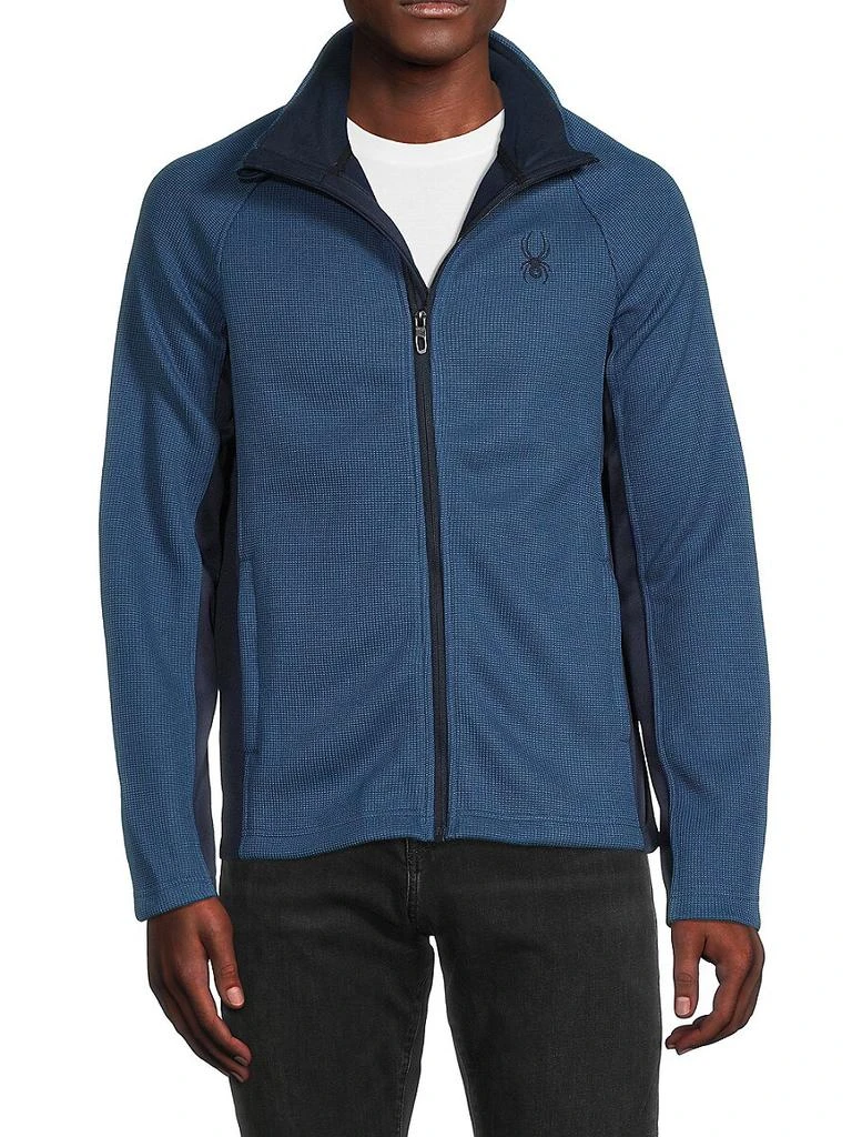 商品Spyder|Constant Full Zip Jacket Marlin,价格¥224,第1张图片