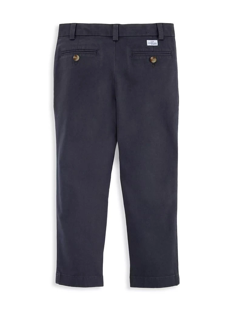 商品Vineyard Vines|Little Boy's &amp; Boy's Breaker Stretch-Cotton Pants,价格¥233,第3张图片详细描述
