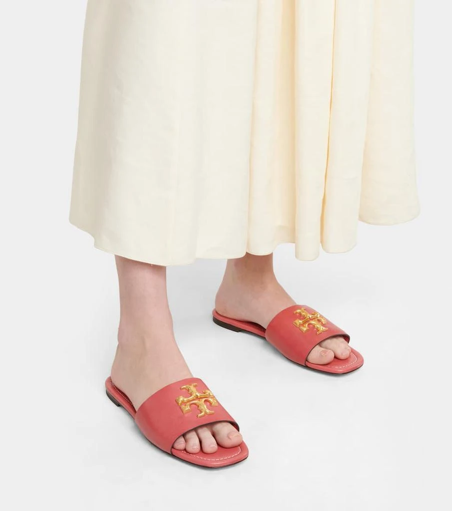 商品Tory Burch|Eleanor embellished leather sandals,价格¥1734,第4张图片详细描述