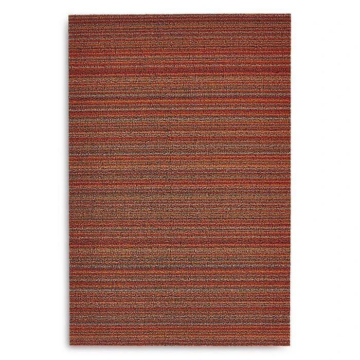 商品Chilewich|Skinny Stripe Indoor/Outdoor Shag Mat, 18" x 28",价格¥536,第1张图片