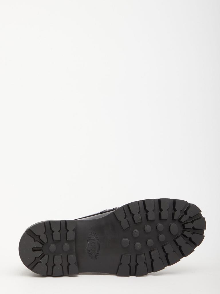 Fringed leather loafers商品第5张图片规格展示
