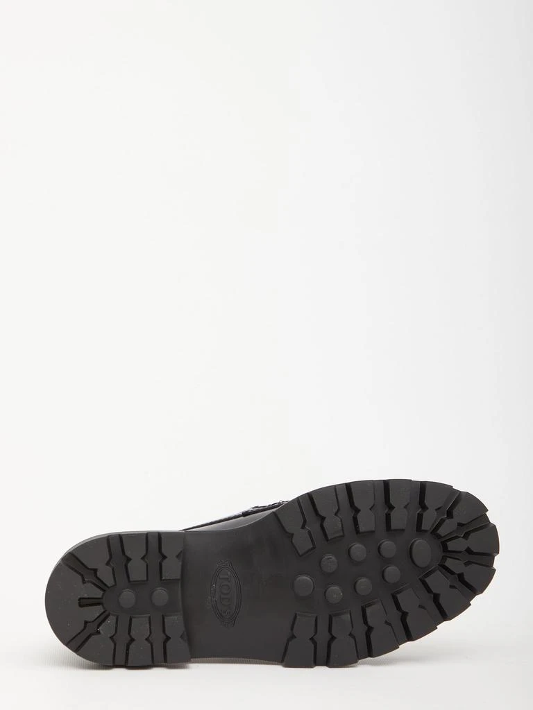 商品Tod's|Fringed leather loafers,价格¥4145,第5张图片详细描述