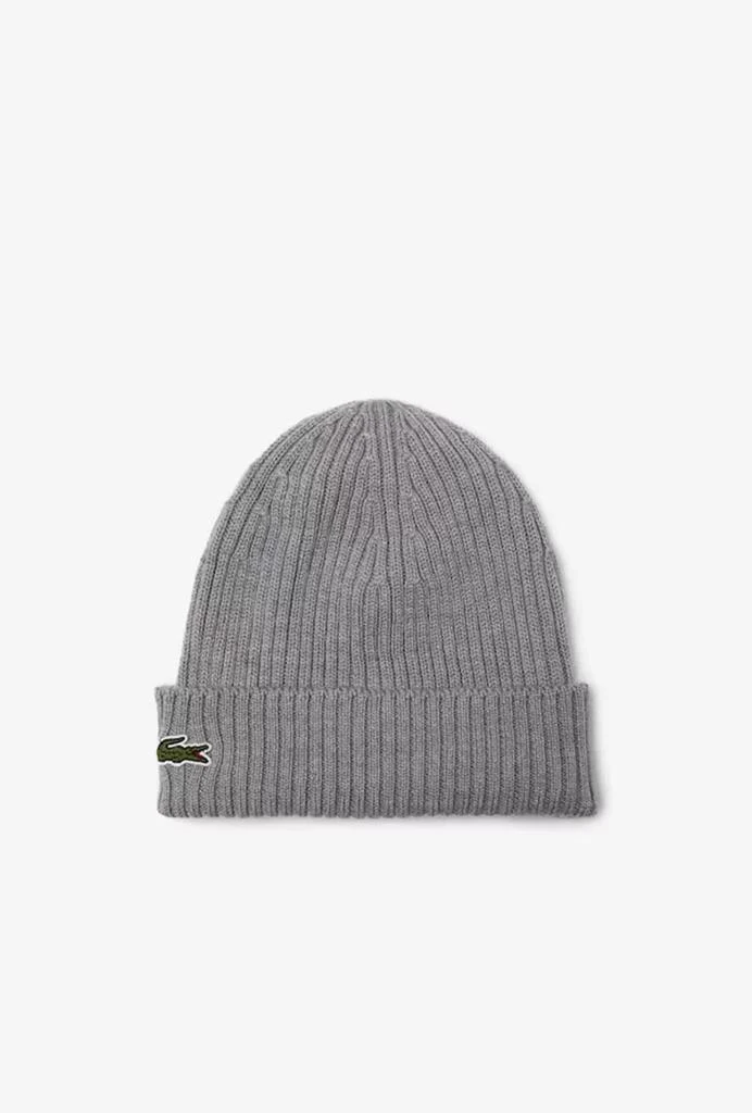 商品Lacoste|Lacoste Men's Ribbed Wool Beanie,价格¥423,第1张图片