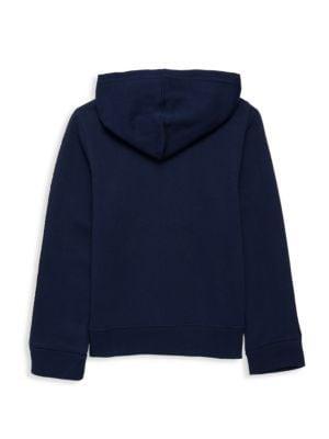 商品Tommy Hilfiger|Girl's Logo Zip Up Hoodie,价格¥178,第4张图片详细描述