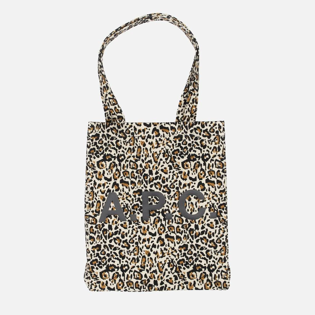 商品A.P.C.|A.P.C. Lou Leopard-Print Cotton Tote Bag,价格¥663,第1张图片