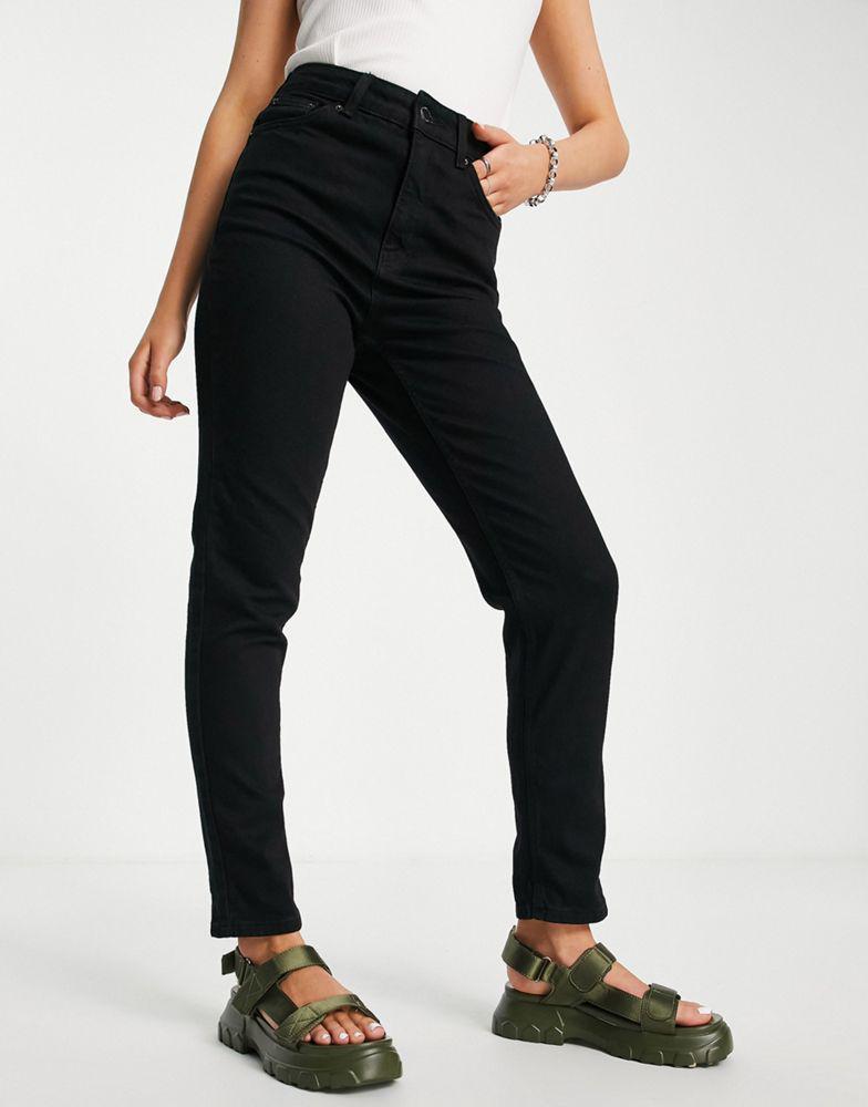 商品Topshop|Topshop premium mom jean in black,价格¥399,第1张图片