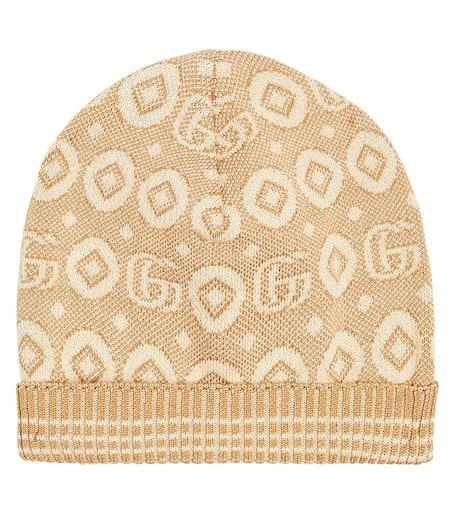 商品Gucci|Baby GG cotton beanie,价格¥1509,第1张图片