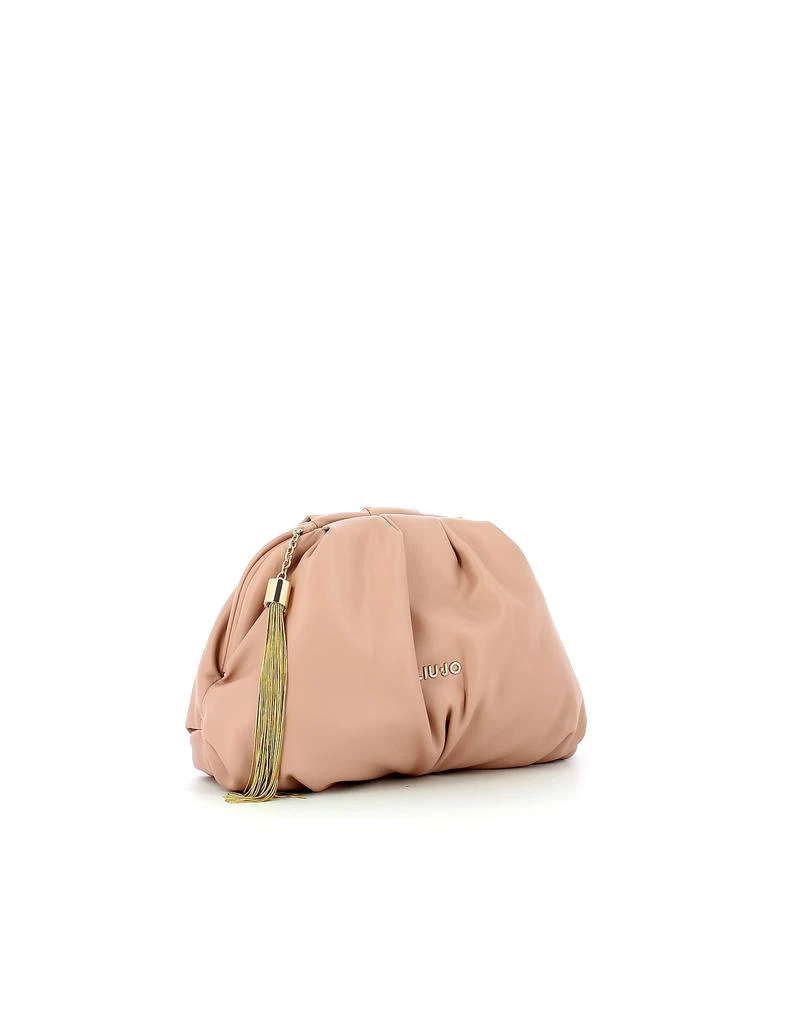 商品LIU •JO|Powder Pink Pouch w/Metal Tassel,价格¥883,第4张图片详细描述