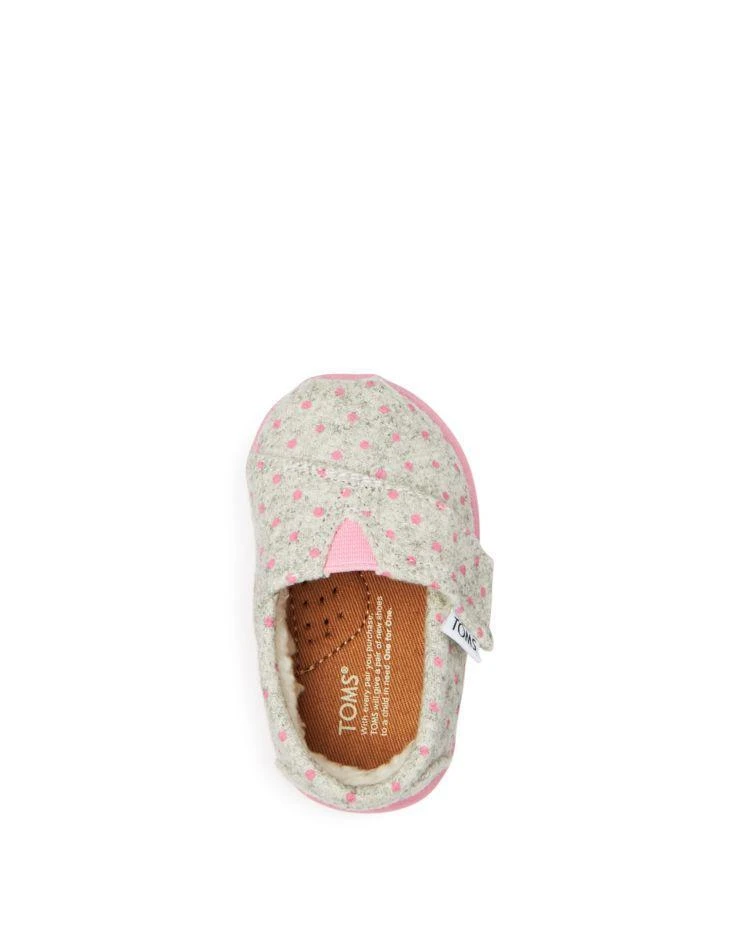 商品TOMS|TOMS Girls' Seasonal Classic Polka Dot Flats - Baby, Walker,价格¥143,第2张图片详细描述