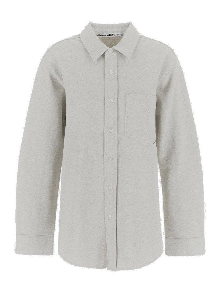 商品Alexander Wang|Alexander Wang Buttoned Long-Sleeved Shirt,价格¥1826,第1张图片