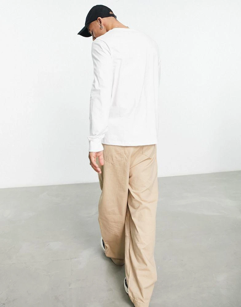 商品Timberland|Timberland long sleeve t-shirt in white,价格¥347,第2张图片详细描述