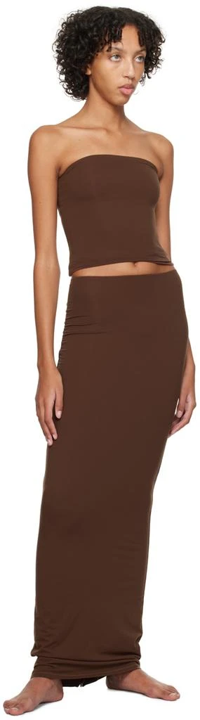 商品SKIMS|Brown Fits Everybody Maxi Skirt,价格¥565,第4张图片详细描述