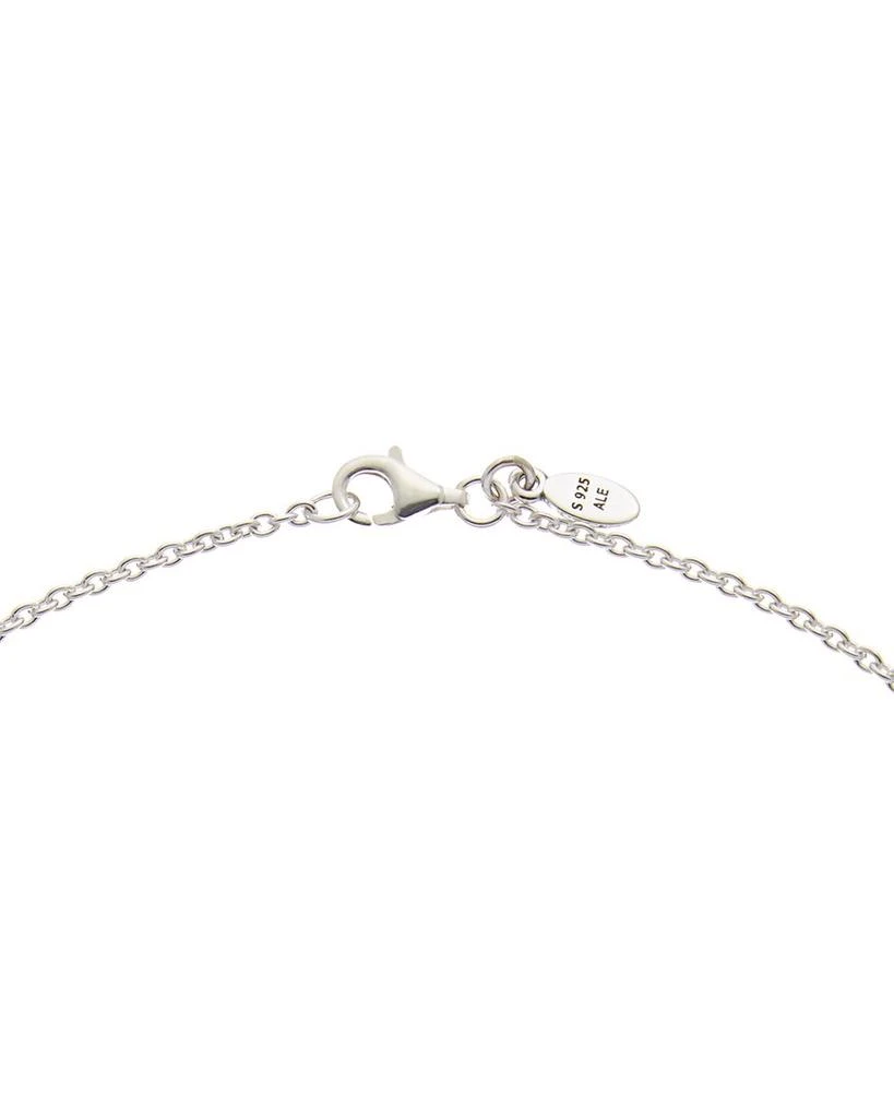 商品PANDORA|Pandora Silver CZ Heart Floating Locket Necklace,价格¥708,第3张图片详细描述