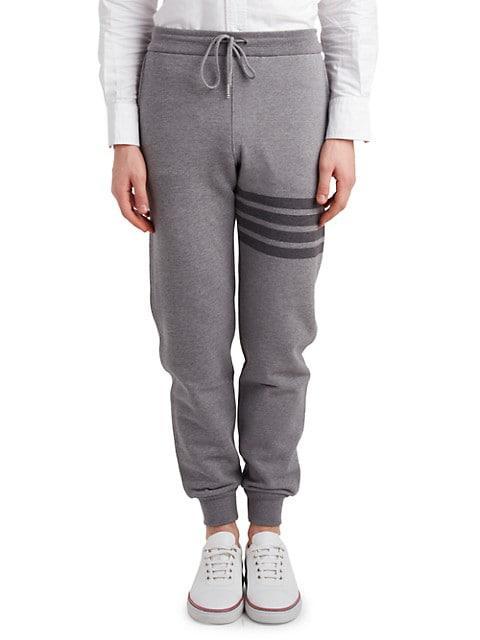 商品Thom Browne|Three-Stripe Drawstring Joggers,价格¥4967,第1张图片